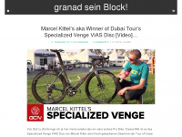 Screenshot des Blogs granad sein Block!