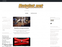Screenshot des Blogs Rotglut.net