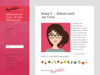 Screenshot des Blogs Romy Viktoria Stich