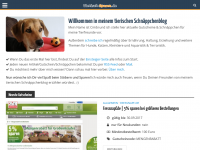 Screenshot des Blogs Tierisch-Sparen.de