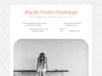 Screenshot des Blogs Positive Psychologie Blog