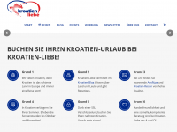 Screenshot des Blogs Kroatien-Liebe