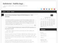 Screenshot des Blogs MadUnlimited – MadMike bloggt …