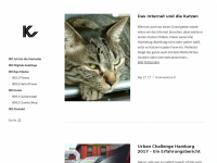 Screenshot des Blogs TGIOV NIVEK – Digital life