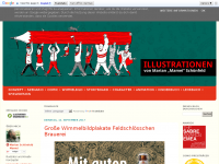 Screenshot des Blogs Mamei Illustration
