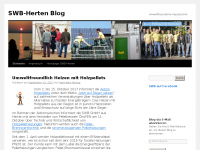 Screenshot des Blogs SWB Blog