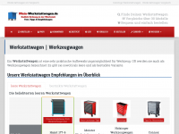 Screenshot des Blogs Mein Werkstattwagen