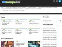 Screenshot des Blogs www.applosungen.com