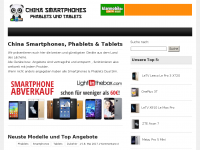 Screenshot des Blogs China Smartphones