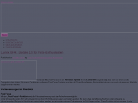 Screenshot des Blogs Foto & Video – Blog by Lars Fischer