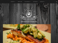 Screenshot des Blogs Holy Guacamole