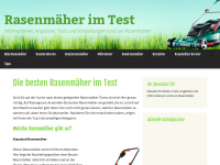 Screenshot des Blogs Rasenmäher