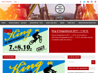 Screenshot des Blogs Rockster.tv – Das Bike Blog