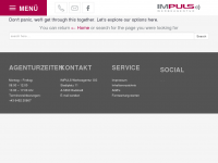 Screenshot des Blogs IMPULS Mediendesign – BLOG
