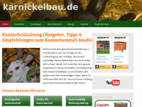 Screenshot des Blogs karnickelbau.de