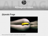 Screenshot des Blogs Alltagsraritäten