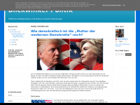 Screenshot des Blogs Blickwinkel-Politik