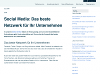 Screenshot des Blogs telias.de – Blog