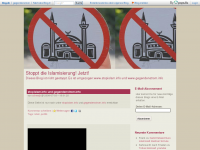 Screenshot des Blogs Gegen den Strom