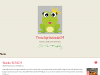 Screenshot des Blogs Froschprinzessinblog