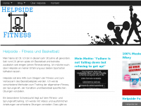 Screenshot des Blogs Helpside – Basketball Workouts