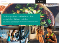 Screenshot des Blogs iShapely – Ganz einfach zum Wohlfühlgewicht