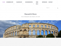 Screenshot des Blogs Hawaii & More