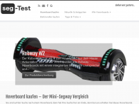 Screenshot des Blogs seg-test.de