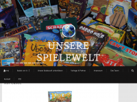 Screenshot des Blogs Unsere Spielewelt