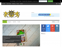 Screenshot des Blogs Fritten, Fussball & Bier