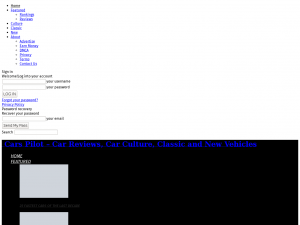 Screenshot des Blogs carspilot.com