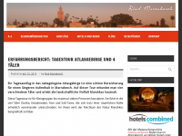 Screenshot des Blogs Riad Marrakesch