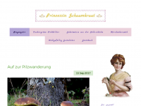 Screenshot des Blogs prinzessin-schaumkraut.de