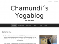 Screenshot des Blogs Yoga-Pförring