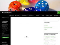 Screenshot des Blogs Mehr als Spielen