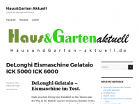 Screenshot des Blogs Haus und Garten Blog