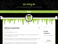 Screenshot des Blogs STE-Blog.de Berichte aus der Tagestätte :)