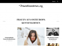 Screenshot des Blogs Frauen Kennenlernen