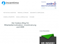 Screenshot des Blogs Incentimo