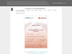 Screenshot des Blogs uniko – The world of solutions