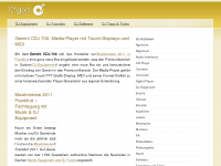 Screenshot des Blogs 12inchgod