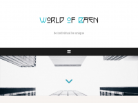 Screenshot des Blogs World of Baen