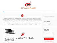 Screenshot des Blogs Computer Projekt