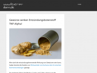 Screenshot des Blogs Feuer im Darm
