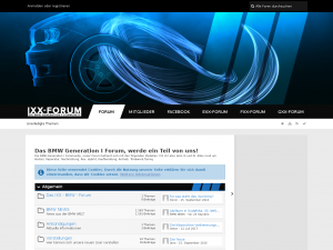 Screenshot des Blogs Die BMW Generation I Community