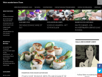 Screenshot des Blogs Mein wunderbares Chaos
