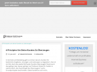 Screenshot des Blogs Fabian Portmann