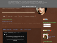 Screenshot des Blogs Vickys Leben
