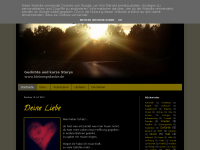Screenshot des Blogs Der kleine Gedanke