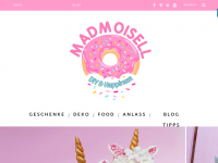Screenshot des Blogs Madmoisell